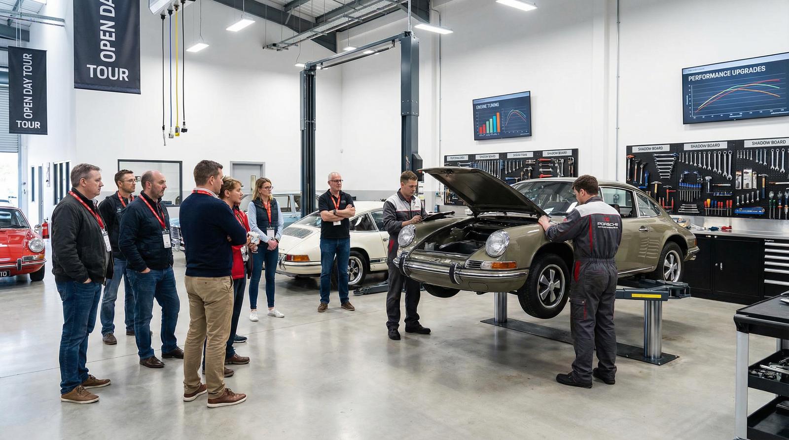 伊甸园修车改装工坊参观视频