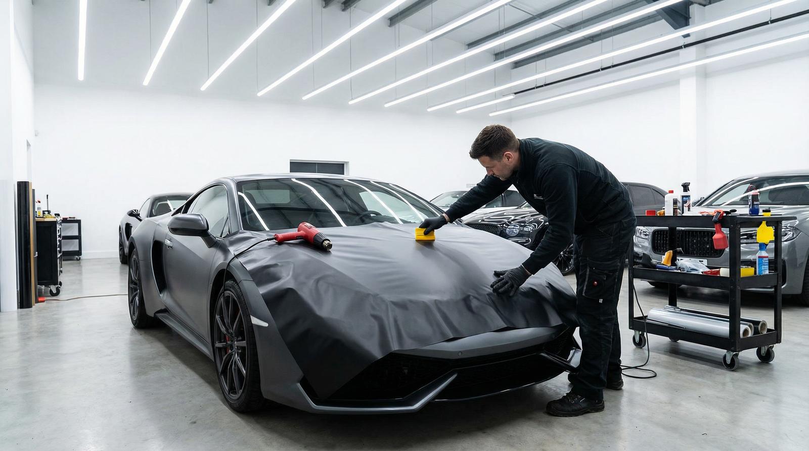 伊甸园车身贴膜改装视频